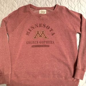 Size medium maroon sweatshirt
